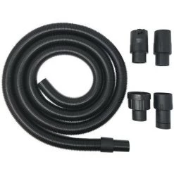 CARAMBA Kit De 3 Tuyaux D'aspirateur, Y Compris 4 Adaptateurs, Adaptable Sur Aspirateur Sec Et Humide EINHELL Tuyau De Rallonge De 3 Mètres Pour Systèmes De Tuyaux De 36 Mm Pour Aspirateurs Humide Et Sec