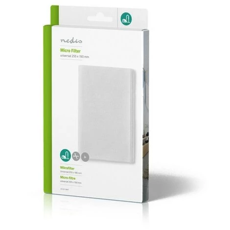 NEDIS Micro-Filtre Universel d'Aspirateur 255 x 190 mm NEDIS Micro-Filtre Universel D'Aspirateur 255 X 190 Mm -Aspirateur et sac Soldes 14795195 3