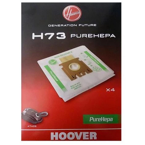 H73 Boite de 4 sacs microfibre (35601375) Aspirateur HOOVER H73 Boite De 4 Sacs Microfibre (35601375) Aspirateur HOOVER -Aspirateur et sac Soldes 14879962 1