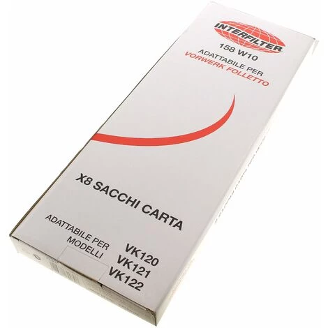 Sacs aspirateur par 8 pour Aspirateur Vorwerk Sacs Aspirateur Par 8 Pour Aspirateur Vorwerk -Aspirateur et sac Soldes 16307850 2