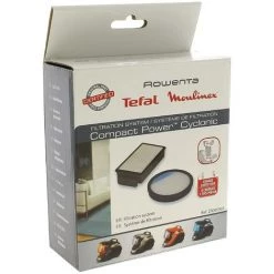 Kit Filtre Hepa + Filtre Rond Zr005901 Pour Aspirateur Rowenta
