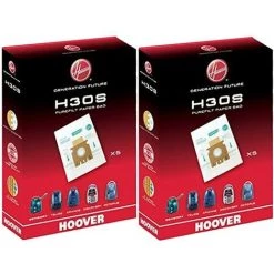 Lot De 10 Sacs H30S Pour Aspirateur Hoover