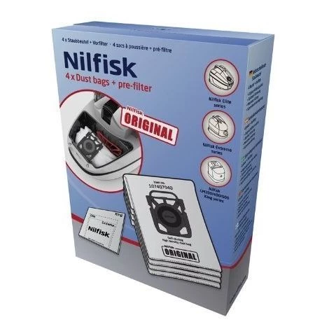 LOT DE 2 BOITE DE 4 SACS AVEC PRÉ-FILTRE POUR ASPIRATEUR NILFISK ADVANCE LOT DE 2 BOITE DE 4 SACS AVEC PRÉ-FILTRE POUR ASPIRATEUR NILFISK ADVANCE -Aspirateur et sac Soldes 16425888 1