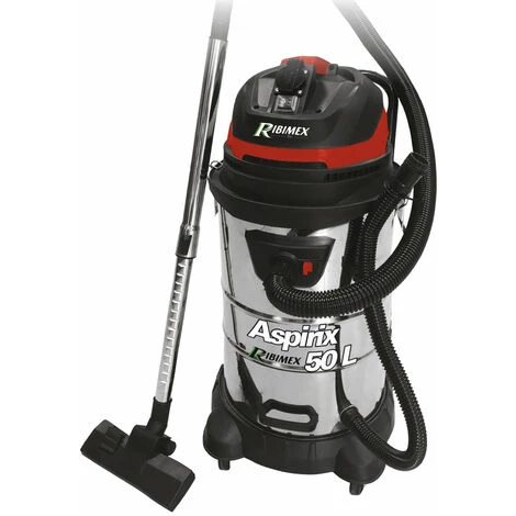 RIBIMEX Aspirateur bidon 50 litres aspirix50 1200w inox avec prise machine outil RIBIMEX Aspirateur Bidon 50 Litres Aspirix50 1200w Inox Avec Prise Machine Outil -Aspirateur et sac Soldes 16497720 2