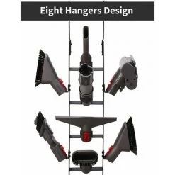 UNHO Support Pour Aspirateur Pour Dyson V6, V7, V8, V10, V10, V11, DC58, DC59, DC62, DC74 Stand Accessoires D'aspirateur Stable -Aspirateur et sac Soldes 24075268 4