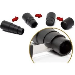 MOTODOX Adaptateur Tuyau Aspirateur Pour Aspirateurs D’atelier Adaptateur Pour Meuleuse, Scie Sauteuse, Scie Circulaire, Ponceuse Orbitale -Aspirateur et sac Soldes 24703159 5