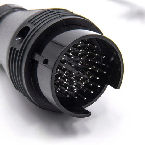 vhbw OBD2 Câble adaptateur 38 broches OBD1 à 16 broches OBD2 compatible avec Iveco véhicules, appareils de diagnostic 40cm Vhbw OBD2 Câble Adaptateur 38 Broches OBD1 à 16 Broches OBD2 Compatible Avec Iveco Véhicules, Appareils De Diagnostic 40cm -Aspirateur et sac Soldes 25170015 2