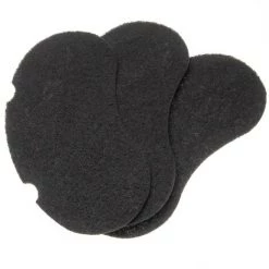 Vhbw Filtre à Charbon Actif Filtre De Rechange Set (3 Parties) Compatible Avec Seb Simply Invents FF 1, FF1025, Inox FF1026 Friteuses