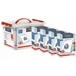 Box Hyclean 16 Sacs + 4 Filtres évacuation + 4 Filtres Moteur - Boxgargn3d - Miele