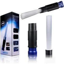 BEARSU Vacuum Cleaner Dust Dirt Remover Dust Daddy Universal Dust Brush Cleaner Vacuum Attachment Interface Tool As Seen On TV,Flexible Tube Cleaning Tool For Car,Corners, Pets, Drawers,Air Vents,Home