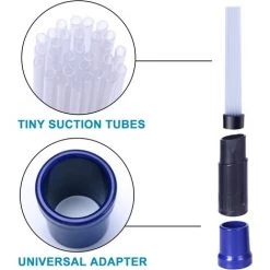 BEARSU Vacuum Cleaner Dust Dirt Remover Dust Daddy Universal Dust Brush Cleaner Vacuum Attachment Interface Tool As Seen On TV,Flexible Tube Cleaning Tool For Car,Corners, Pets, Drawers,Air Vents,Home -Aspirateur et sac Soldes 26185944 3