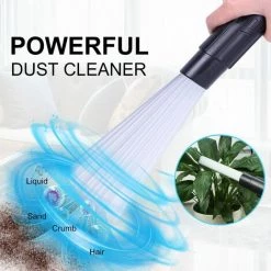 BEARSU Vacuum Cleaner Dust Dirt Remover Dust Daddy Universal Dust Brush Cleaner Vacuum Attachment Interface Tool As Seen On TV,Flexible Tube Cleaning Tool For Car,Corners, Pets, Drawers,Air Vents,Home -Aspirateur et sac Soldes 26185944 5