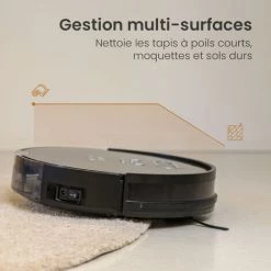 Robot Aspirateur Et Laveur AMIBOT Animal Premium H2O Connect - Grey -Aspirateur et sac Soldes 26472429 5