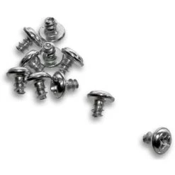 Vhbw 10x Vis De Rechange Compatible Avec IRobot Roomba 540, 550, 555, 560, 562, 563, 564, 565 Aspirateur Robot - Lot De Vis Pour Brosses Latérales