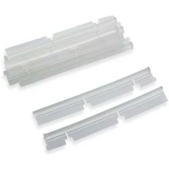 Vhbw 10x Languettes En Caoutchouc Compatible Avec Neato XV-11, XV-12, XV-15, XV-14 Aspirateur-robot - Lot De Lamelles De Rechange, Transparent -Aspirateur et sac Soldes 26668658 3