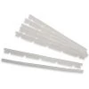 Vhbw 6x Languettes En Caoutchouc Compatible Avec Neato XV-11, XV-12, XV-14 Aspirateur-robot - Lot De Lamelles De Rechange Incl. Racleur, Blanc