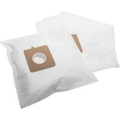 Vhbw 10x Sacs Compatible Avec LG Electronics VC 2683R, VC 2686 CL, VC 3143, VC 3145 Aspirateur - Microfibres Non Tissées, 30,5cm X 17cm, Blanc