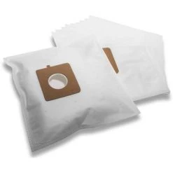 Vhbw 10x Sacs Compatible Avec LG Electronics VC 2683R, VC 2686 CL, VC 3143, VC 3145 Aspirateur - Microfibres Non Tissées, 30,5cm X 17cm, Blanc -Aspirateur et sac Soldes 26822652 3