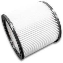 Vhbw Filtre Plissé Compatible Avec ShopVac Pump Vac 45 Aspirateur à Sec Ou Humide - Filtre à Cartouche
