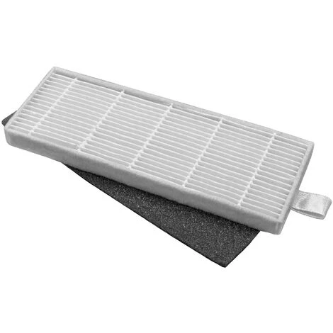 vhbw Lot de filtres compatible avec iLife A4, A4s, A6 aspirateur-robot - 2x filtres de rechange (filtre HEPA, filtre en mousse) Vhbw Lot De Filtres Compatible Avec ILife A4, A4s, A6 Aspirateur-robot - 2x Filtres De Rechange (filtre HEPA, Filtre En Mousse) -Aspirateur et sac Soldes 26827072 1