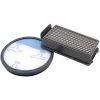 Vhbw Kit De 2 Filtres Pour Rowenta RO3718EA, RO3724EA, RO3731EA, RO3753EA, RO3786EA, RO3798EA Aspirateur HEPA Filtre à Air D'échappement