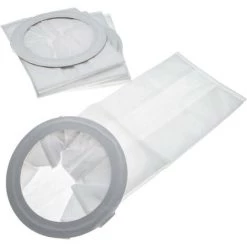 Vhbw 5 Sacs Microfibres Non Tissées Remplace Nilfisk 1471097500 Pour Aspirateur 17,75cm X 44.85cm