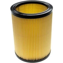 Vhbw Filtre Plissé Compatible Avec Hikoki / Hitachi WDE 1200M, 1200, 3600 Aspirateur à Sec Ou Humide - Filtre à Cartouche