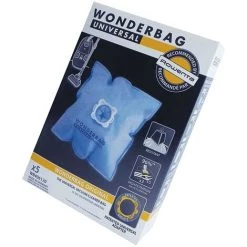 Boîte De 5 Sacs Microfibres WONDERBAG (44510-44365) (WB406120) Aspirateur ROWENTA, MOULINEX, CALOR