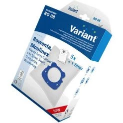 Boîte De 5 Sacs + 1 Filtre Compatible (ZR200520) Aspirateur ROWENTA, MOULINEX, TEFAL