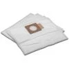 Vhbw 5x Sacs Remplacement Pour Makita 197903-8 Pour Aspirateur - Microfibres Non Tissées, Blanc