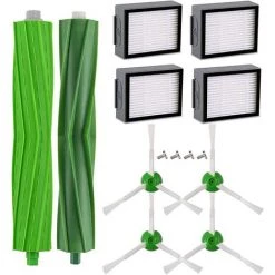 DEVENIRRICHE Accessoires Kit De Remplacement Compatible Avec IRobot Roomba Série I7 I7+ I7 Plus Et E5 E6 E7 Aspirateur - 14pcs