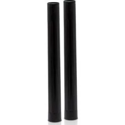 FIXEDBYU Tube D'aspirateur Tube De Rallonge En Plastique Pour Tous Les Modèles D'aspirateur Ø 35 Mm, 2 Pièces De 50 Cm De Longueur, Noir
