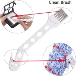 DEVENIRRICHE CrossWave Multi-Surface Brush Roll - Pièces De Rechange Pour Filtres Lavables 1608683, 160-8683, 1608684 Pour Aspirateur Bissell 1866F CrossWave 4 Paquets -Aspirateur et sac Soldes 28976128 4