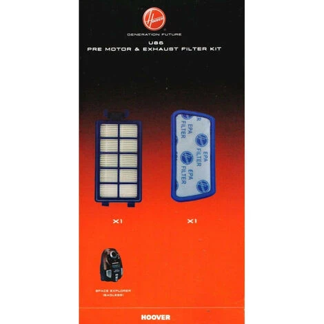 CANDY GROUPE Kit filtres U86 35601767 pour Aspirateur HOOVER , SPACE EXPLORER - NC CANDY GROUPE Kit Filtres U86 35601767 Pour Aspirateur HOOVER , SPACE EXPLORER - NC -Aspirateur et sac Soldes 29647167 1