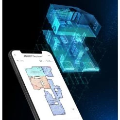 Robot Aspirateur Et Laveur AMIBOT Flex Laser - Black -Aspirateur et sac Soldes 32643600 4