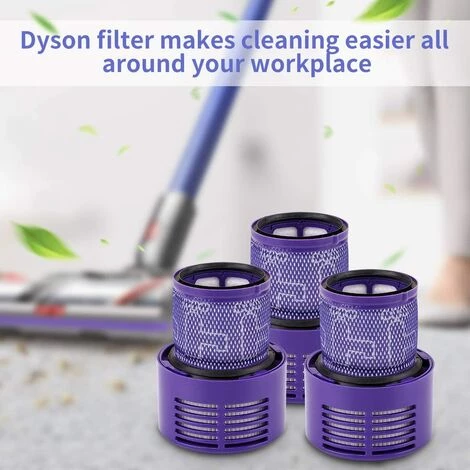 MORPILOT 3 Pcs Filtre de remplacement pour Dyson V10 Series, Remplacer le filtre référence 969082-01 MORPILOT 3 Pcs Filtre De Remplacement Pour Dyson V10 Series, Remplacer Le Filtre Référence 969082-01 -Aspirateur et sac Soldes 32869237 5