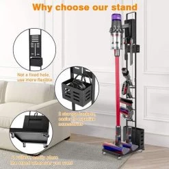 SKECTEN Support Pour Aspirateur Sans Fil, Support Autoportant Pour Dyson V6 V7 V8 V10 V11 DC58 DC59 DC62 DC74 (Noir) 2 SKECTEN Support Pour Aspirateur Sans Fil, Support Autoportant Pour Dyson V6 V7 V8 V10 V11 DC58 DC59 DC62 DC74 (Noir) -Aspirateur et sac Soldes 33223008 3