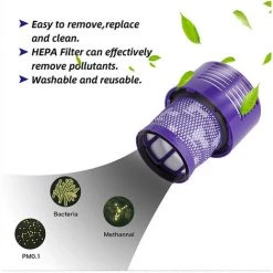 MERKMAK Unite De Filtre Lavable Pour Dyson V10 Sv12 Aspirateur De Nettoyage Total Absolue Animaux Cyclone T02Da 2 MERKMAK Unite De Filtre Lavable Pour Dyson V10 Sv12 Aspirateur De Nettoyage Total Absolue Animaux Cyclone T02Da -Aspirateur et sac Soldes 33768996 3