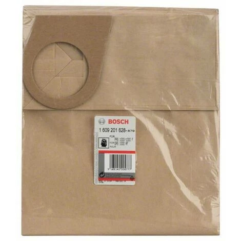 Sac-filtre en papier, convient pour GAS 1000 RF PAS 900 PAS 1000 PAS 1000 F Bosch Accessories 1609201628 N/A Sac-filtre En Papier, Convient Pour GAS 1000 RF PAS 900 PAS 1000 PAS 1000 F Bosch Accessories 1609201628 N/A -Aspirateur et sac Soldes 34688040 2