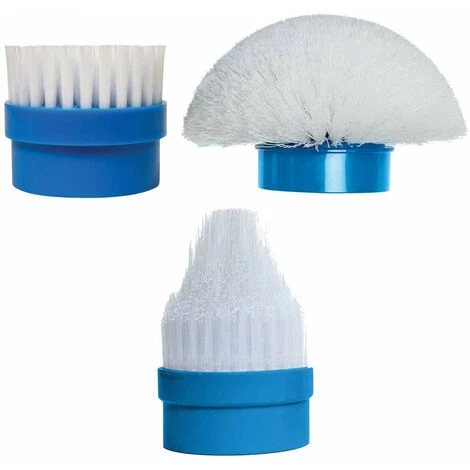 Venteo - 3 brosses ACTI BRUSH - TELESHOPPING - Blanc/Bleu - Adulte - Recharge Acti Brush Venteo - 3 Brosses ACTI BRUSH - TELESHOPPING - Blanc/Bleu - Adulte - Recharge Acti Brush -Aspirateur et sac Soldes 34856187 1