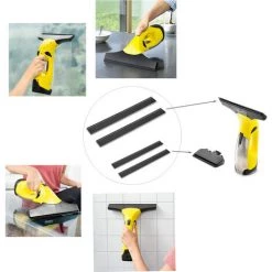 HAPPYSHOPPING Lames De Nettoyage De Vitres De Remplacement Pour Window Vac 2 Pieces 170mm Raclette Accessoire En Caoutchouc Recharge De Remplacement Pour Karcher WV2 WV5,modele : 2 lames De 170 mm -Aspirateur et sac Soldes 35829529 4