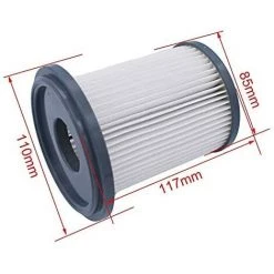 BRIDAY Pièces De Rechange Pour Filtre D'aspirateur Philips FC8732 FC8733 FC8734 FC8736 FC8738 FC8740 Accessoires Pour Appareils électroménagers - - -Aspirateur et sac Soldes 36372706 3