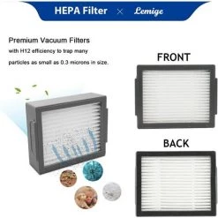 ABCRITAL Pièces De Rechange 9 Pièces Pour Aspirateur Irobot Roomba I&E Série I7 I7+ I3 I3+ I4 I4+ I6 I6+ I8 I8+/Plus E5 E6 E7, 1 Jeu De Brosses En Caoutchouc Multi-Faces, 4 Filtres D'Aspirateur Et 4 Brosses Latérales 3 ABCRITAL Pièces De Rechange 9 Pièces Pour Aspirateur Irobot Roomba I&E Série I7 I7+ I3 I3+ I4 I4+ I6 I6+ I8 I8+/Plus E5 E6 E7, 1 Jeu De Brosses En Caoutchouc Multi-Faces, 4 Filtres D'Aspirateur Et 4 Brosses Latérales -Aspirateur et sac Soldes 36824552 4