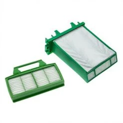 Vhbw Lot De Filtres Compatible Avec Sebo Airbelt K1, K3 Aspirateur - 2x Filtres De Rechange (microfiltre, Filtre De Protection Hygiène)