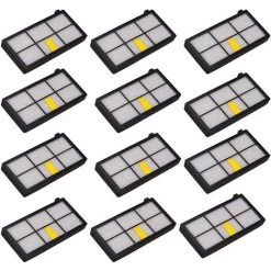 ABCRITAL Filtre 12 Pièces Pour Robot Aspirateur Roomba Série 800 900 860 870 871 880 960 980