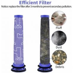 Morpilot Dyson Filtre Lot De 3 Pre-Moteur Filtre Lavables Pour Dyson V6 V7 V8 DC58 DC59 DC61 DC62 DC74,Remplacement Pour DY-965661-0 -Aspirateur et sac Soldes 37823255 3