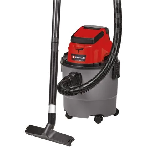 Einhell Aspirateur eaux et poussières sans fil TC-VC 18/15 Li-Solo Power X-Change (18 V, 15 L, 4 roulettes, Livré avec accessoires) Livré sans Batterie ni Chargeur Einhell Aspirateur Eaux Et Poussières Sans Fil TC-VC 18/15 Li-Solo Power X-Change (18 V, 15 L, 4 Roulettes, Livré Avec Accessoires) Livré Sans Batterie Ni Chargeur -Aspirateur et sac Soldes 38401969 1