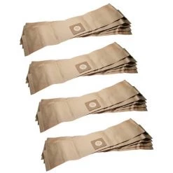 Vhbw 20x Sacs Compatible Avec Bosch UniversalVac 15 Aspirateur - Papier, 86cm X 20cm, Couleur Sable