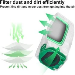 VERSAILLESFR 10 Sacs D'Aspirateur Pour Vorwerk Sac À Poussière De Rechange Pour Kobold VB100 Aspirateur -Aspirateur et sac Soldes 42053275 3