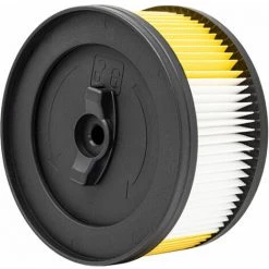 FIXEDBYU Cartouche Filtrante 2x Filtre Plissé Convenant Au Kärcher WD 4000 - 5900 Cartouche Filtrante Ronde Filtre à Lamelles Pour Aspirateur Sec Et Humide -Aspirateur et sac Soldes 42165436 3